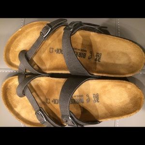 birkenstock pull up anthracite